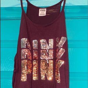 Pink Victoria Secret Tank Top